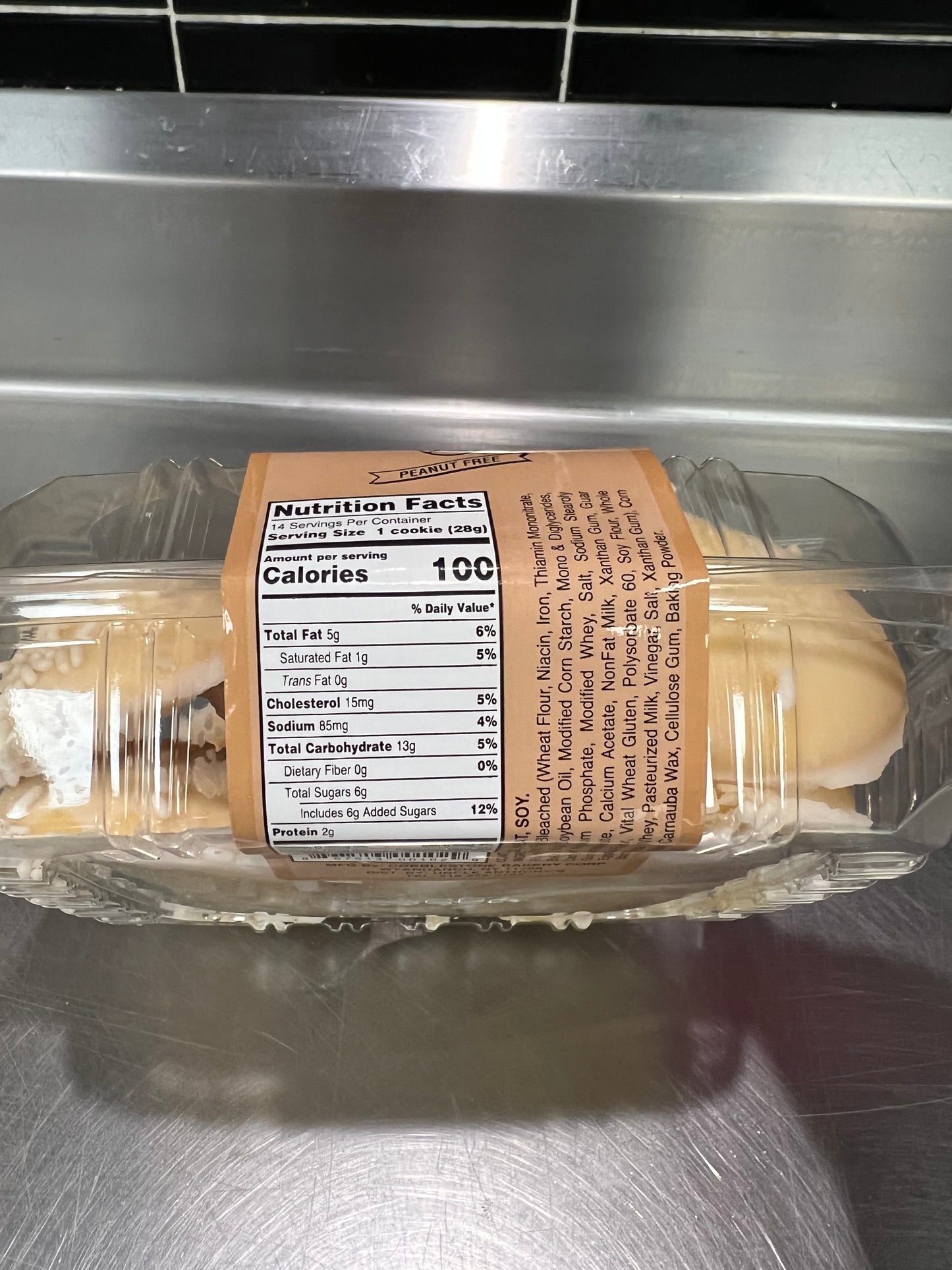 Uncle Anthony's Cannoli Cookies
