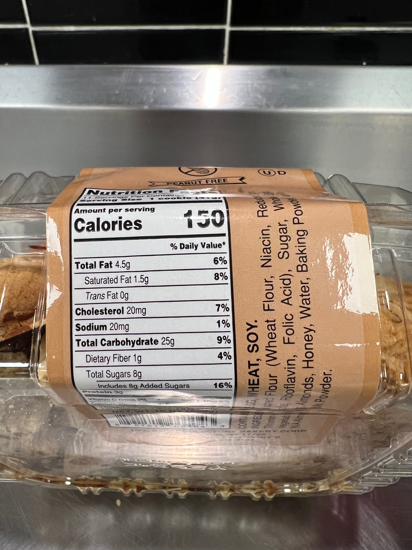 Uncle Anthony's Almond Horn Cookies (plain)