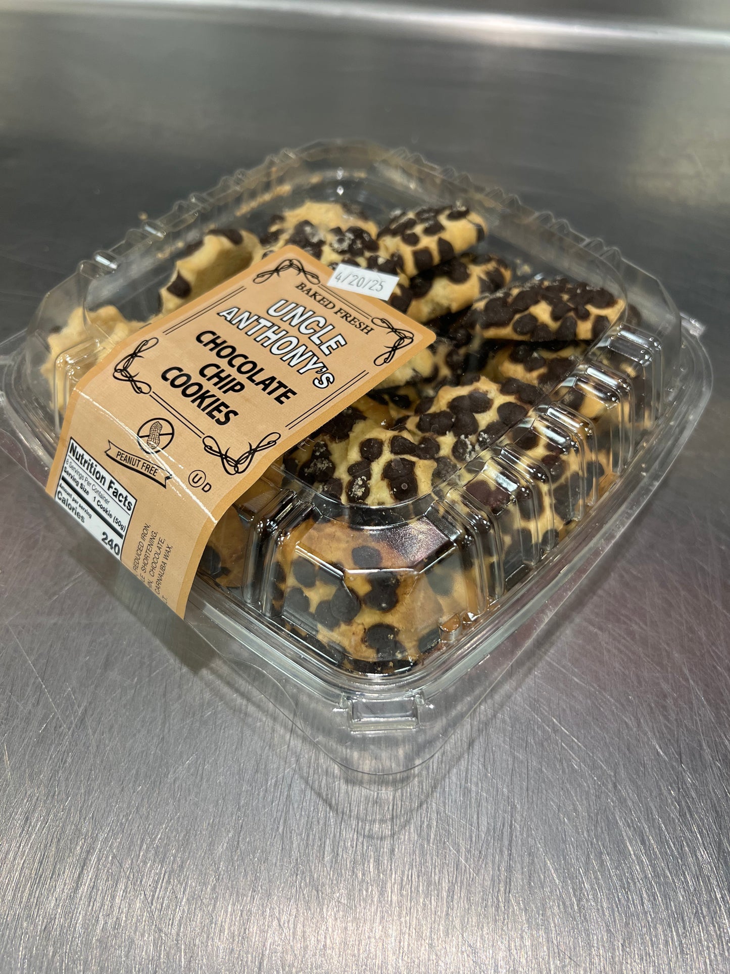 Uncle Anthony's Chocolate Chip Cookies