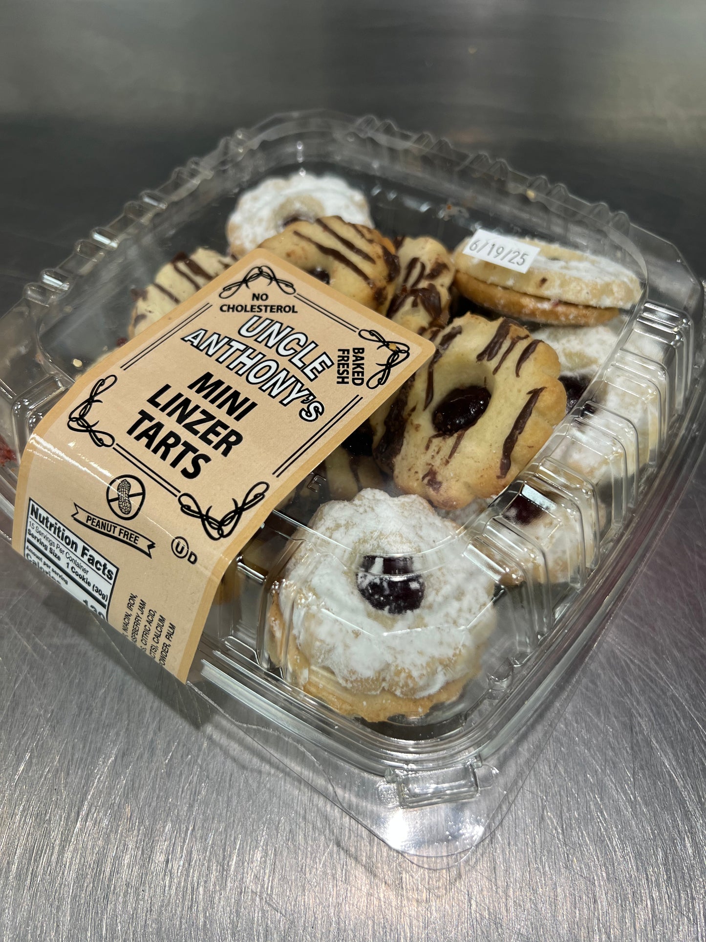 Uncle Anthony's Mini Linzer Tarts