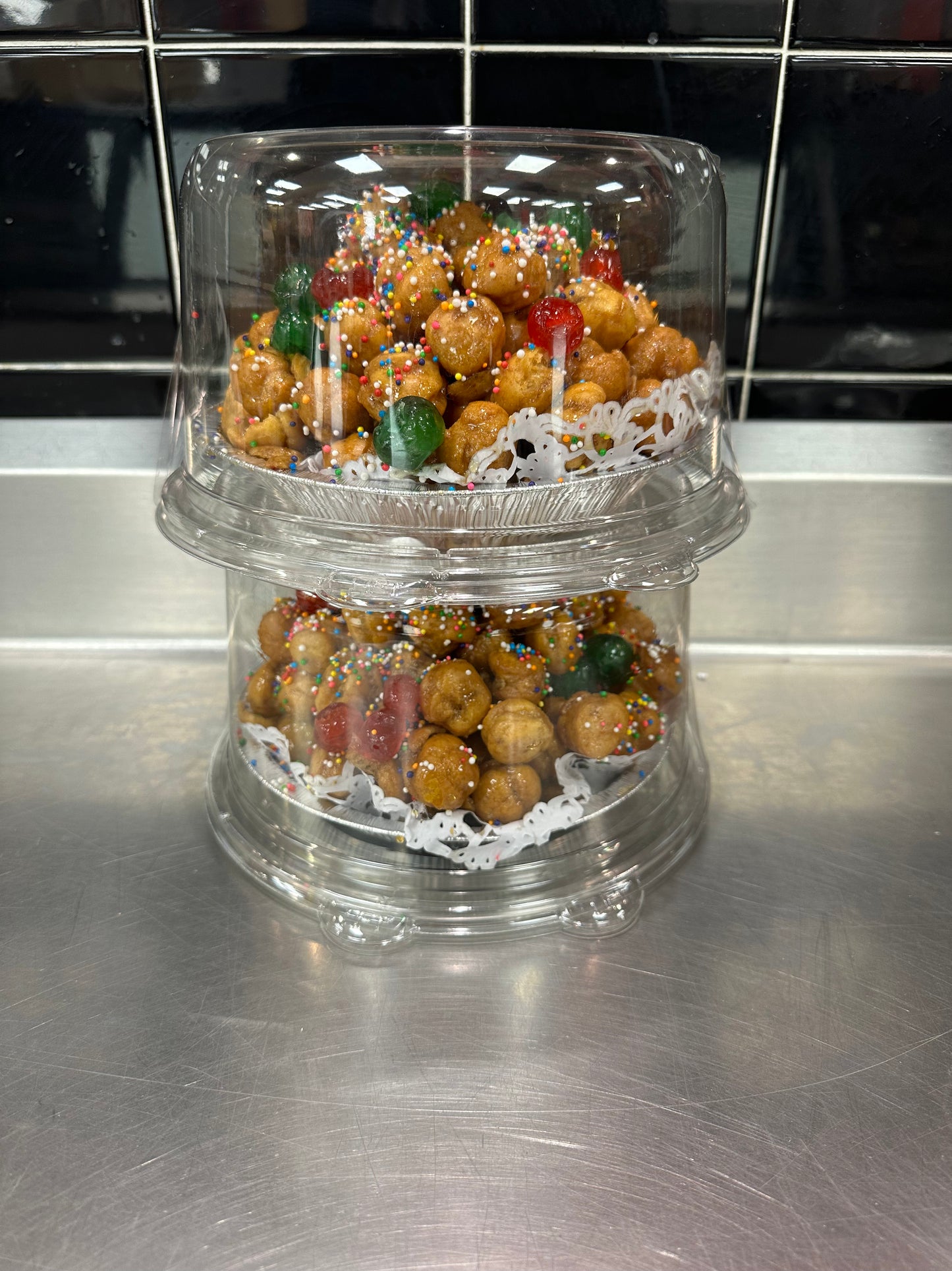 Pino's Homemade Struffoli Italian Honey Balls (2 per order) *SOLD OUT FOR THE SEASON* Back in stock for Easter