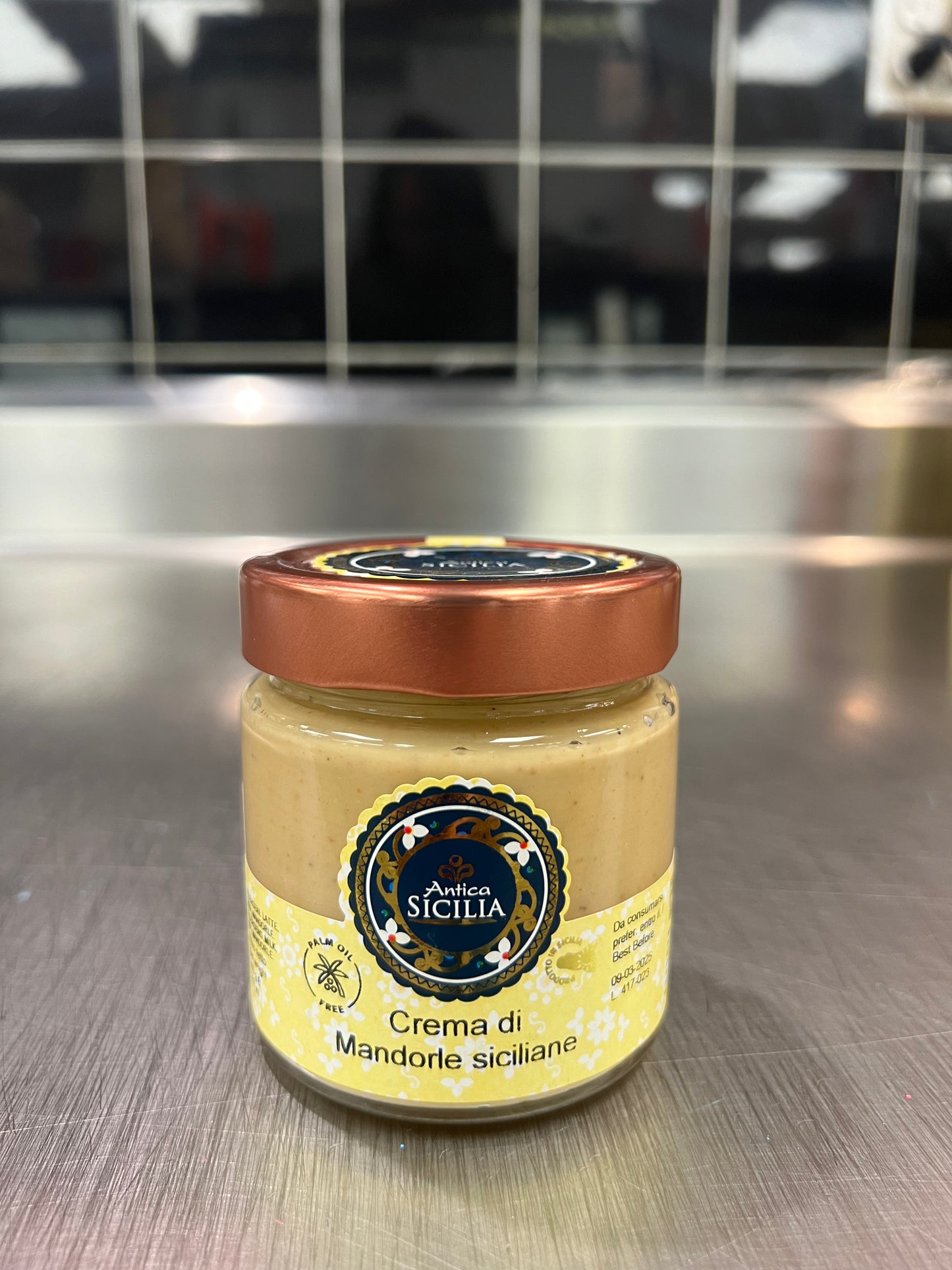Antica Sicilia Crema di Mondorle (Sicilian Almond Cream)
