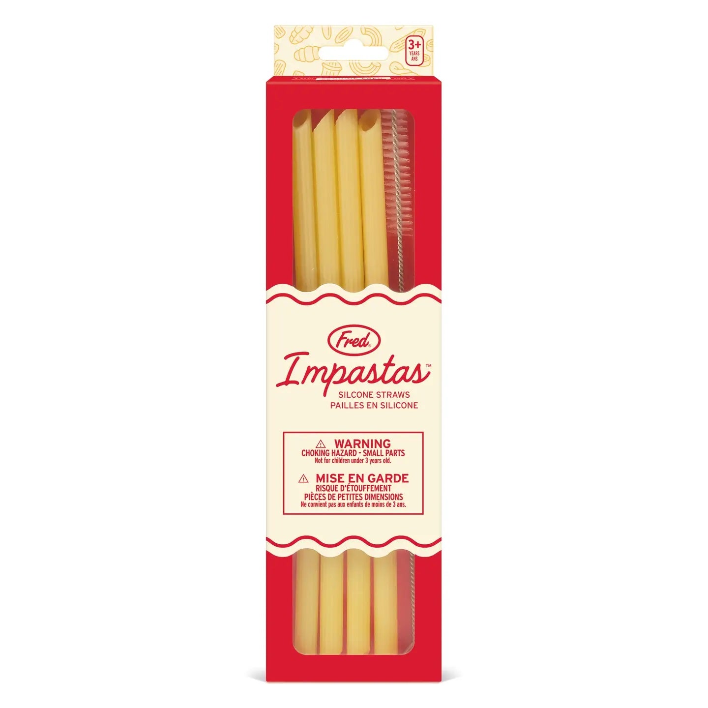 Impastas - Silicone Pasta Straws - Set of 4
