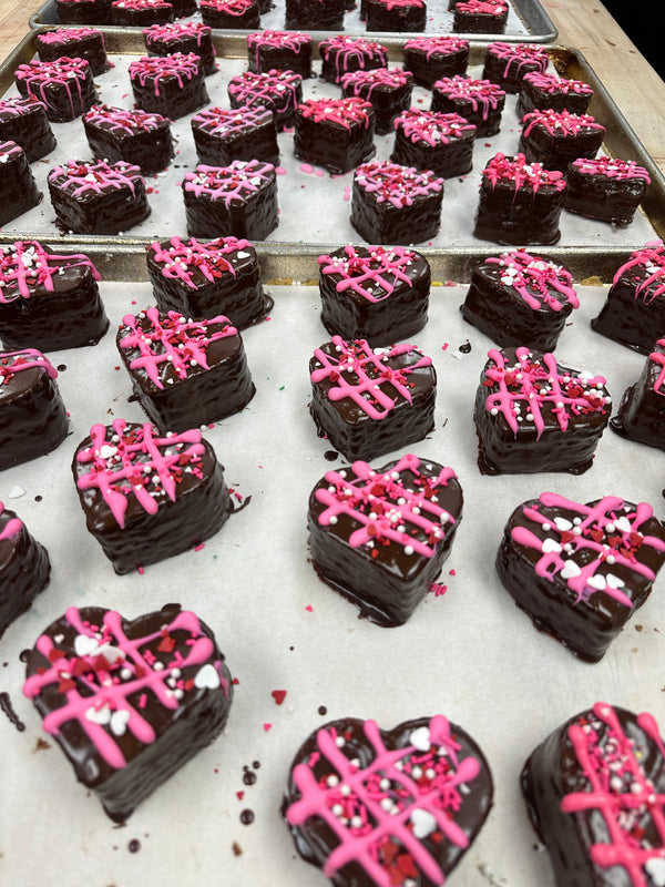 Pino’s Famous Heart Shaped Rainbow Cookies 5-Pack