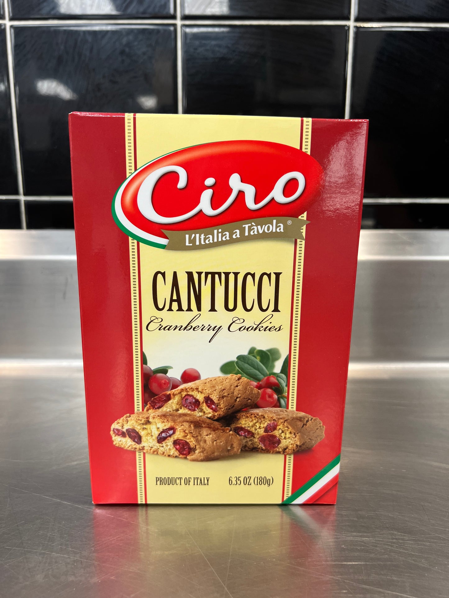 Ciro Cantucci Cranberry Cookie