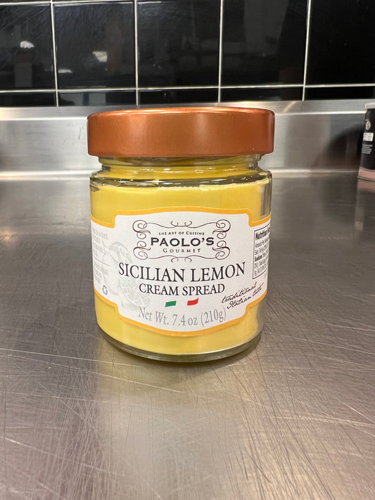 Paolo's Sicilian Lemon Cream Spread