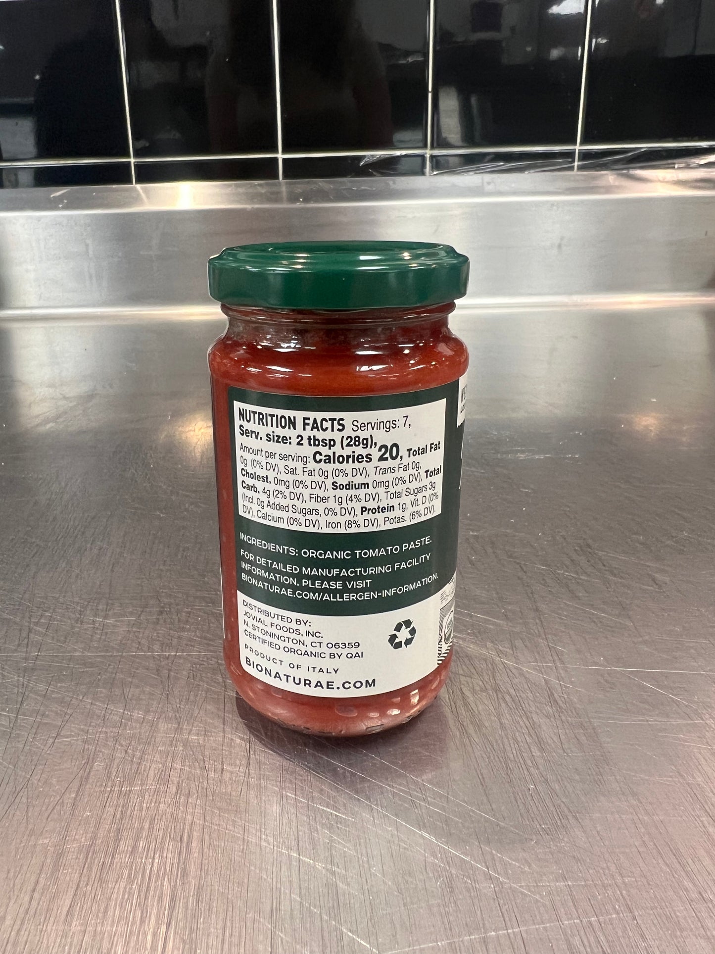 Bionaturae Organic Tomato Paste