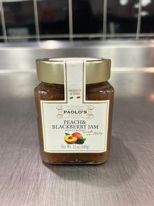 Paolo's Peach and Blackberry Jam with Cognac