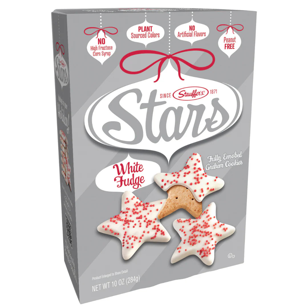 Stauffer's Stars White Fudge Graham Cookies (10 oz)