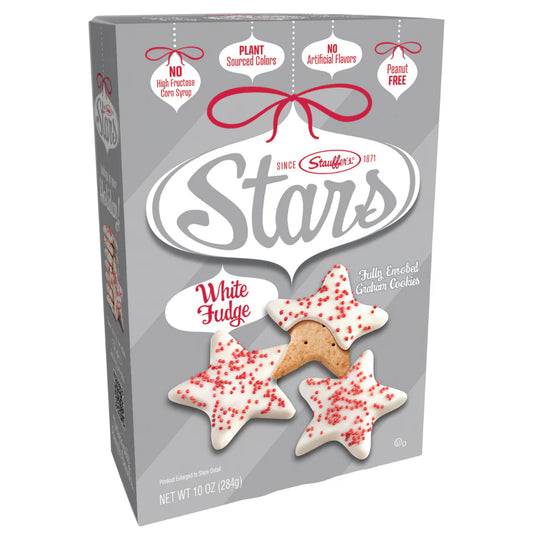Stauffer's Stars White Fudge Graham Cookies (10 oz)