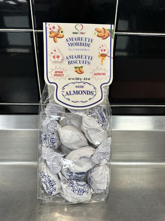 Amaretti Almond Biscuits, Imported from Italy