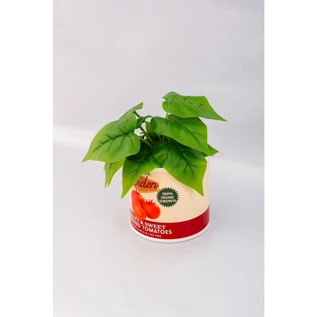 Tomato Can Ceramic Vase