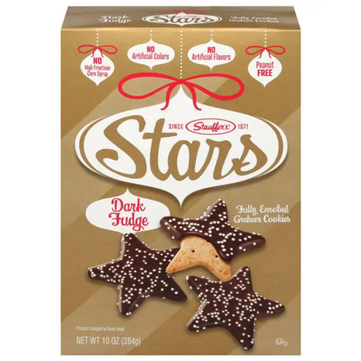 Stauffer's Stars Dark Fudge Graham Cookies (10 oz)