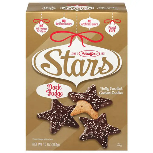 Stauffer's Stars Dark Fudge Graham Cookies (10 oz)